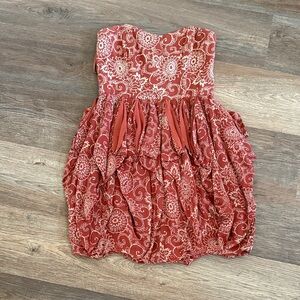 French Connection Wonder Flower Strapless Mini Dress